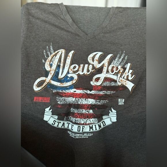 MARS NY - NEW YORK state OF MIND  T SHIRT - Picture 1 of 5